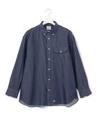 【ジェイプレスヨークストリート/J.PRESS YORK STREET】の【UNISEX】コットンライトオンスデニム シャツ / B.D. 人気、トレンドファッション・服の通販 founy(ファニー) ファッション Fashion レディースファッション Fashion for Women トップス・カットソー Cut & Sew Tops シャツ・ブラウス・オフィスカジュアル Elegant Blouses & Button-Ups ユニセックス Unisex, Genderless インディゴ Indigo Denim ショルダー Shoulder, Shoulder Strap ドロップ Drop Shoulder, Dropped Style パッチ Patch, Appliqué フラップ Flap, Flap Pocket ワイド Wide, Wide Fit 夏 Summer 定番 Standard, Basic Item 春 Spring S/S・春夏 SS, Spring/Summer, Warm Season thumbnail ネイビー系|ID: prp329100004668851 ipo3291000000033759786