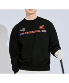 【ピーダブリュサーキュラス/PW CIRCULUS】の〈Hondaコラボ〉【UNISEX】 スウェット ゴルフ ブラック系|ID: prp329100004668864 ipo3291000000033759829