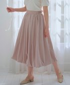 【フェルゥ/Feroux】の【洗える】チュールレイヤード バルーンスカート ピンク系|ID: prp329100004668876 ipo3291000000033759867