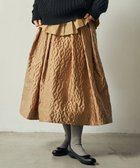 【ムーク/muuc】の【土の凹凸を表現したナイロン素材】テレイン スカート ベージュ|ID: prp329100004668928 ipo3291000000033760066