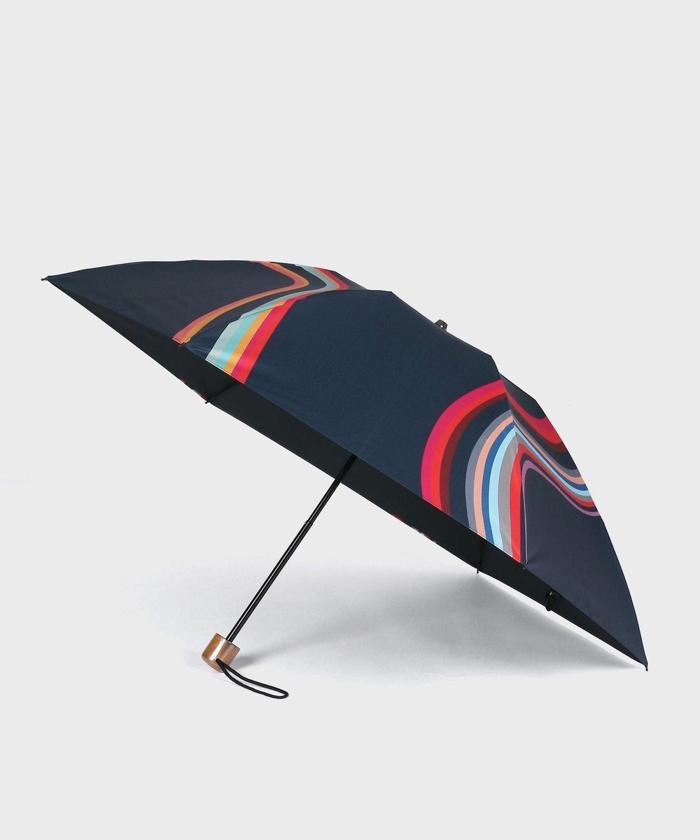 【ポール スミス/Paul Smith】のプリント 折りたたみ傘 インテリア・キッズ・メンズ・レディースファッション・服の通販 founy(ファニー) 　ファッション　Fashion　レディースファッション　Fashion for Women　レイングッズ・傘・晴雨兼用傘　Umbrellas & Rain Gear　コーティング　Coating, Coated Finish　スタイリッシュ　Stylish, Fashionable　プリント　Print, Printed Pattern　エレガント 上品　Elegant　傘　Umbrella, Parasol　ネイビー|ID: prp329100004668948 ipo3291000000033760128