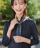 【ティアクラッセ/Tiaclasse】の【選べる柄タイプ】プリーツスカーフ Bブルー|ID: prp329100004668952 ipo3291000000035647923