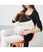 【ラ バガジェリー/LA BAGAGERIE】のポリエステルキャンバス タックショルダー アイボリー|ID: prp329100004668955 ipo3291000000033760164
