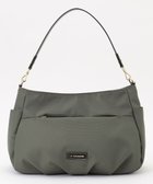 【ラ バガジェリー/LA BAGAGERIE】のポリエステルキャンバス タックショルダー グレー|ID: prp329100004668955 ipo3291000000033760166