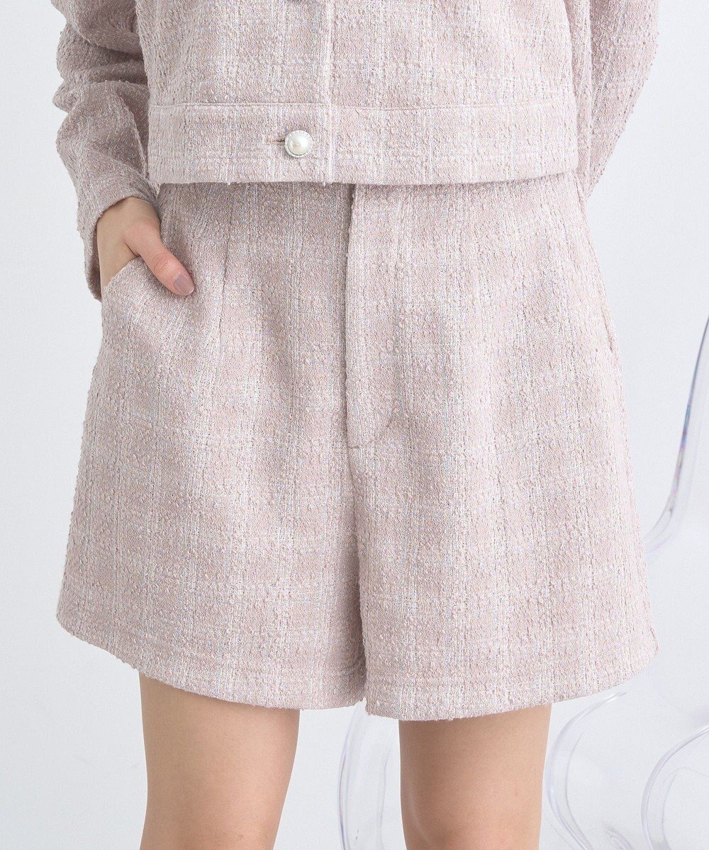 【アースミュージックアンドエコロジー/earth music&ecology】のカットツイードショートパンツ 人気、トレンドファッション・服の通販 founy(ファニー) 　ファッション　Fashion　レディースファッション　Fashion for Women　パンツ　Pants & Trousers　ショートパンツ・ハーフパンツ　High-Waisted & Relaxed Shorts　おすすめ　Recommended / Our Picks　カットソー　Cut and Sewn Top　ショート　Short, Short Length　ジャケット　Jacket, Outerwear　セットアップ　Set-Up, Coordinated Outfit　ツイード　Twill, Twill Weave　ポケット　Pocket, Pocket Detail　夏　Summer　春　Spring　S/S・春夏　SS, Spring/Summer, Warm Season　 other-1|ID: prp329100004668959 ipo3291000000033760180