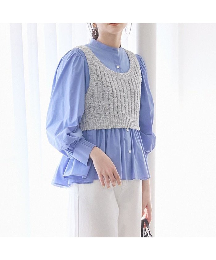 【23区/NIJYUSANKU】の【SLOW/一部店舗限定】リボンヤーン ニット ビスチェ インテリア・キッズ・メンズ・レディースファッション・服の通販 founy(ファニー) https://founy.com/ ファッション Fashion レディースファッション Fashion for Women アウター Coat / Outerwear Collection トップス・カットソー Cut & Sew Tops ニット Knit Tops & Sweaters ベスト&ジレ / 重ね着スタイル Vests & Gilets ビスチェ Bustiers & Corset Tops / Layered Bustier Style 春 Spring ビスチェ Bustier, Corset Top ベスト Vest, Waistcoat リボン Ribbon, Bow レース Lace, Lace Fabric ワイドリブ Wide Rib, Wide Ribbed Knit S/S・春夏 SS, Spring/Summer, Warm Season おすすめ Recommended / Our Picks 夏 Summer 2025年 2025 2025春夏・S/S Spring/Summer 2025 SS25 |ID: prp329100004668981 ipo3291000000033760244