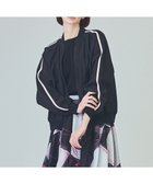 【グレース コンチネンタル/GRACE CONTINENTAL】のシアーラインブルゾン ブラック|ID: prp329100004669020 ipo3291000000033760360