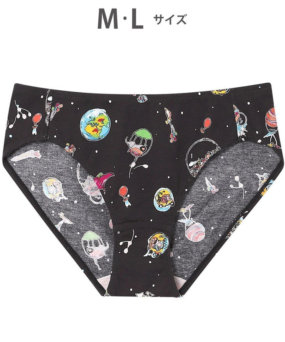 【ツモリチサト スリープ/tsumori chisato SLEEP】のツモリチサト ショーツ 綿混(身生地) レディース UPX540 /ワコール インテリア・キッズ・メンズ・レディースファッション・服の通販 founy(ファニー) ファッション Fashion レディースファッション Fashion for Women ショーツ Shorts, Short Pants ストレッチ Stretch, Stretchy Fabric パジャマ Pajamas, Sleepwear ブラック|ID: prp329100004669033 ipo3291000000033760407