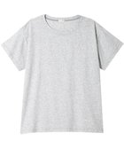 【ツモリチサト スリープ/tsumori chisato SLEEP】のツモリチサト トップス 4分袖 綿混(本体) 綿ベア天竺素材 Tシャツ レディース UTT155 /ワコール 人気、トレンドファッション・服の通販 founy(ファニー) ファッション Fashion レディースファッション Fashion for Women トップス・カットソー Cut & Sew Tops シャツ・ブラウス・オフィスカジュアル Elegant Blouses & Button-Ups ロングTシャツ・Tシャツ Longline T-Shirts & Tees ストレッチ Stretch, Stretchy Fabric パジャマ Pajamas, Sleepwear thumbnail グレー|ID: prp329100004669037 ipo3291000000033760424
