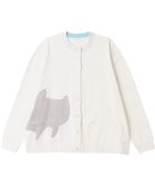 【ツモリチサト スリープ/tsumori chisato SLEEP】のツモリチサト カーディガン 長袖 ルームウエア ニット素材 レディース UTX545 /ワコール 人気、トレンドファッション・服の通販 founy(ファニー) ファッション Fashion レディースファッション Fashion for Women トップス・カットソー Cut & Sew Tops ニット Knit Tops & Sweaters カーディガン・羽織り Layered Style Cardigans カーディガン Cardigan, Knitwear ネコ Cat, Feline Motif パジャマ Pajamas, Sleepwear 羽織 Haori, Light Jacket 長袖 Long Sleeve, Full Sleeve thumbnail アイボリー|ID: prp329100004669038 ipo3291000000033760427