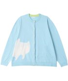 【ツモリチサト スリープ/tsumori chisato SLEEP】のツモリチサト カーディガン 長袖 ルームウエア ニット素材 レディース UTX545 /ワコール 人気、トレンドファッション・服の通販 founy(ファニー) ファッション Fashion レディースファッション Fashion for Women トップス・カットソー Cut & Sew Tops ニット Knit Tops & Sweaters カーディガン・羽織り Layered Style Cardigans カーディガン Cardigan, Knitwear ネコ Cat, Feline Motif パジャマ Pajamas, Sleepwear 羽織 Haori, Light Jacket 長袖 Long Sleeve, Full Sleeve thumbnail サックス|ID: prp329100004669038 ipo3291000000033760429