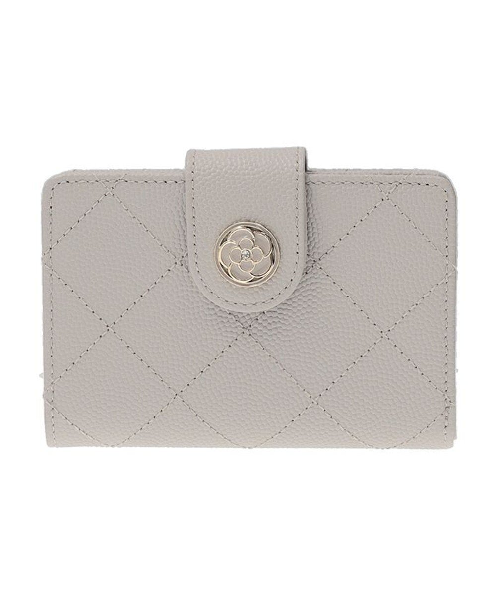 【クレイサス/CLATHAS】のベール 財布機能付きカードケース インテリア・キッズ・メンズ・レディースファッション・服の通販 founy(ファニー) ファッション Fashion レディースファッション Fashion for Women ミニ財布・二つ折り財布 Wallets & Card Cases カードケース/名刺入れ Card Holders & Business Cases キルト Quilt, Quilted Fabric 財布 Wallet, Purse ライトグレー|ID: prp329100004669043 ipo3291000000033760449