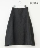 【23区/NIJYUSANKU】の【エステータ】シャイニージャカード フレアスカート ブラック系|ID: prp329100004669063 ipo3291000000033760517