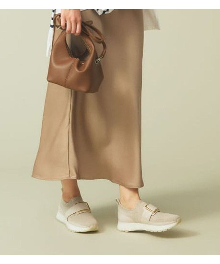 【リーガル フットコミュニティ/REGAL FOOT COMMUNITY】の【リーガルレディース】BF04 バックルニットスニーカー スニーカー インテリア・キッズ・メンズ・レディースファッション・服の通販 founy(ファニー) https://founy.com/ ファッション Fashion レディースファッション Fashion for Women トップス・カットソー Cut & Sew Tops ニット Knit Tops & Sweaters インソール Shoe Insole クッション Cushion, Throw Pillow スニーカー Sneakers, Trainers フィット Fit, Slim Fit メッシュ Mesh, Net Fabric ライニング Inner Lining, Inner Fabric, Lined 軽量 Lightweight, Ultra Light |ID: prp329100004669083 ipo3291000000033760570