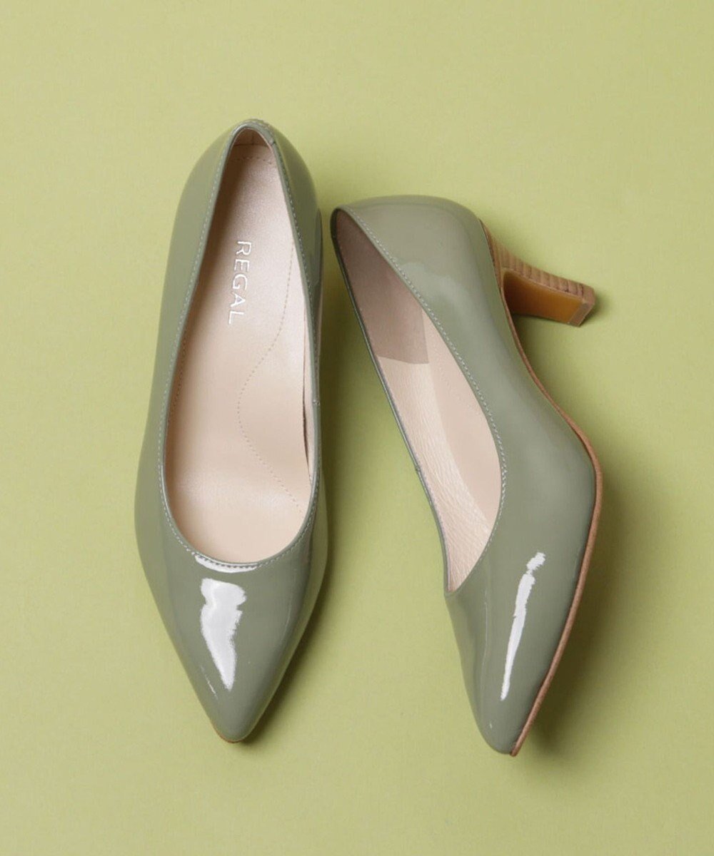 【リーガル フットコミュニティ/REGAL FOOT COMMUNITY】の【リーガルレディース】F24R ポインテッドトウパンプス パンプス インテリア・キッズ・メンズ・レディースファッション・服の通販 founy(ファニー)  ファッション Fashion レディースファッション Fashion for Women フィット Fit, Slim Fit ポインテッド Pointed Toe, Sharp Toe おすすめ Recommended / Our Picks ライトグリーンエナメル|ID: prp329100004669095 ipo3291000000033760595