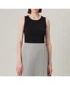 【アイシービー/iCB】の【洗える】オーガニックリブタンク カットソー ブラック系|ID: prp329100004669142 ipo3291000000035671133