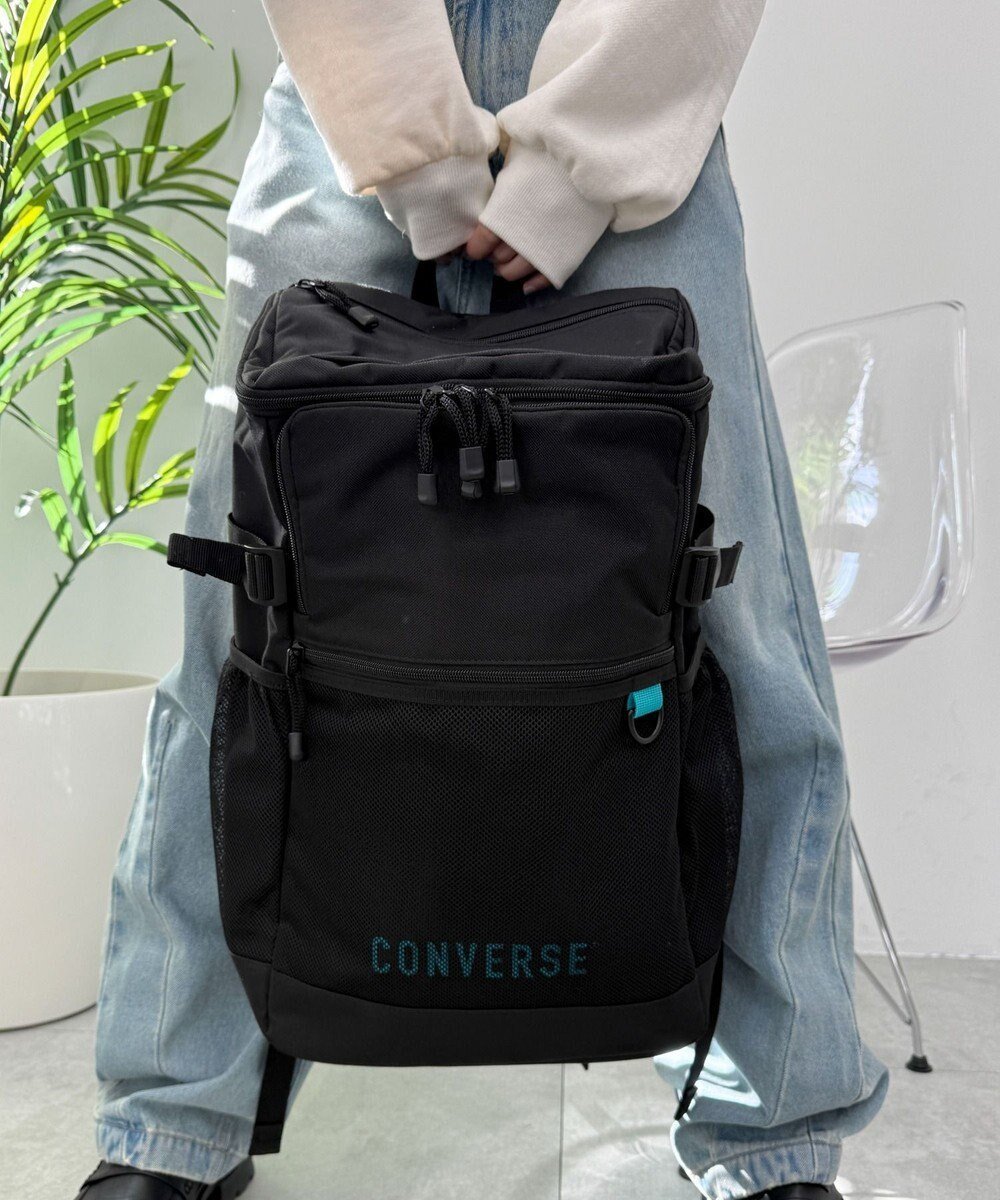 【ウィゴー/WEGO】の【ユニセックス着用ITEM】CONVERSE SQUARE BIG BACK PACK インテリア・キッズ・メンズ・レディースファッション・服の通販 founy(ファニー) ファッション Fashion レディースファッション Fashion for Women バッグ Bags キャンバス Canvas, Canvas Fabric クッション Cushion, Throw Pillow シューズ Shoes, Footwear スポーツ Sports, Activewear スマホ Smartphone, Mobile Device スリーブ Sleeve, Long Sleeve / Short Sleeve ダブル Double, Double-Breasted バスケット Basket, Basket Bag ポケット Pocket, Pocket Detail メッシュ Mesh, Net Fabric リュック Backpack, Rucksack ビジネス 仕事 通勤 Business / Work / Commuting グリーン|ID: prp329100004669163 ipo3291000000033760821