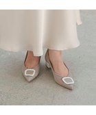 【モード エ ジャコモ/MODE ET JACOMO】のMODE ET JACOMO ポインテッドバックルデザインパンプス 人気、トレンドファッション・服の通販 founy(ファニー) ファッション Fashion レディースファッション Fashion for Women バッグ Bags オケージョン Occasion Wear クール Cool, Chic シューズ Shoes, Footwear フラット Flat, Flat Shoes エレガント 上品 Elegant 人気 Popular, Best Seller 今季 This Season, Current Season ビジネス 仕事 通勤 Business / Work / Commuting 夏 Summer thumbnail ライトオーク|ID: prp329100004669171 ipo3291000000033760850