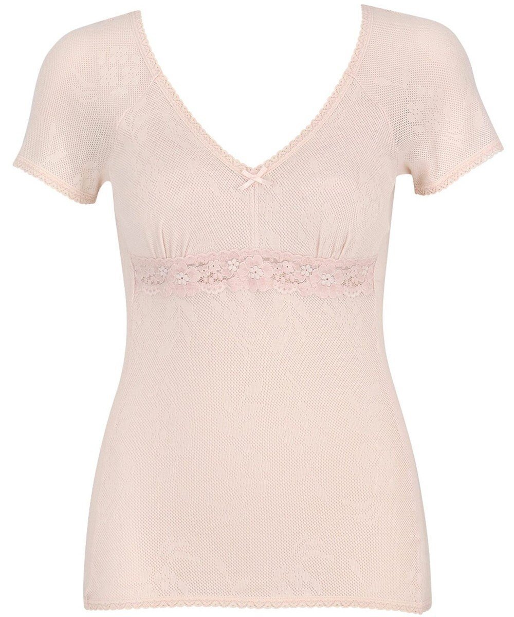 【ウィング/Wing】のカップ付きインナー 綿100%(身生地) さらっと快適 【綿100% メッシュタイプ】 ブラトップ 3分袖 半袖 EL6385 ウイング/ワコール インテリア・キッズ・メンズ・レディースファッション・服の通販 founy(ファニー) ファッション Fashion レディースファッション Fashion for Women トップス・カットソー Cut & Sew Tops ニット Knit Tops & Sweaters おすすめ Recommended / Our Picks アンダー Underwear Essentials インナー Innerwear メッシュ Mesh, Net Fabric レース Lace, Lace Fabric 半袖 Short Sleeve, Half Sleeve 夏 Summer 抗菌 Antibacterial, Bacteria-Resistant S/S・春夏 SS, Spring/Summer, Warm Season A/W・秋冬 Autumn/Winter ピンク|ID: prp329100004669181 ipo3291000000033760883