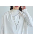 【フィービィー/phoebe】の【セレモニーセット】マルチwayメタルボールパールネックレス×2wayグレースツイストラインイヤリングSET シルバー|ID: prp329100004669205 ipo3291000000033760971