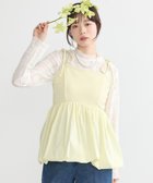 【アースミュージックアンドエコロジー/earth music&ecology】のバルーンキャミチュニック Yellow|ID: prp329100004669220 ipo3291000000033761005