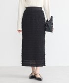 【アースミュージックアンドエコロジー/earth music&ecology】のフェザーナロースカート Black|ID: prp329100004669226 ipo3291000000033761032