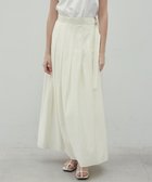 【ベイジ,/BEIGE,】の【洗える】CARINATA / ウエストタックラップスカート Meringue|ID: prp329100004669235 ipo3291000000033761062