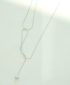 【イェッカ ヴェッカ/YECCA VECCA】のアシメデザインワントップネックレス Silver|ID: prp329100004669272 ipo3291000000033761172