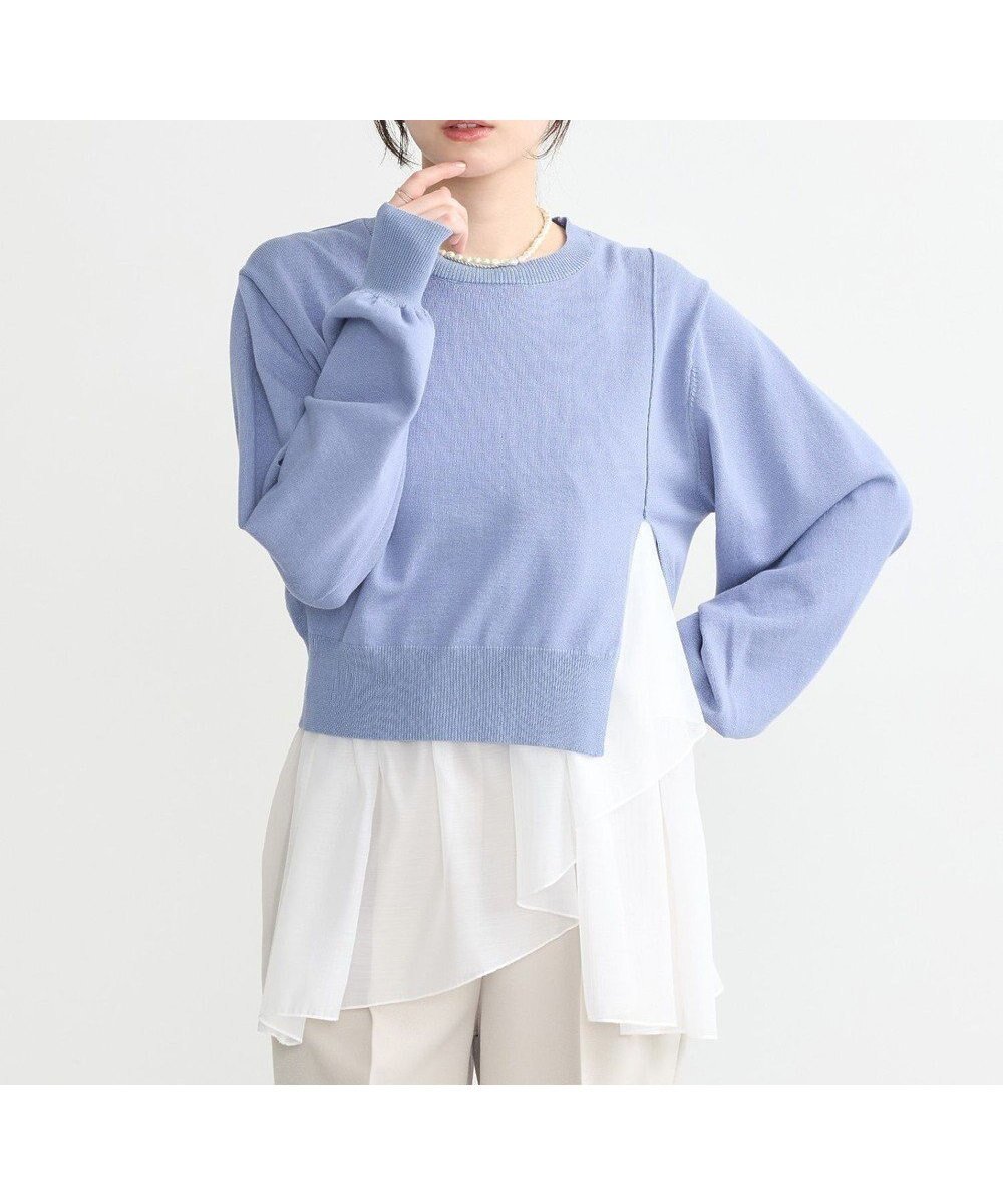 【アースミュージックアンドエコロジー/earth music&ecology】のSET2点サイドスリットニット+フレアタンク 人気、トレンドファッション・服の通販 founy(ファニー) ファッション Fashion レディースファッション Fashion for Women トップス・カットソー Cut & Sew Tops ニット Knit Tops & Sweaters おすすめ Recommended / Our Picks スリット Slit, Slit Detail セーター Sweater, Knitwear タンク Tank Top, Sleeveless Top バルーン Balloon, Balloon Silhouette フェミニン Feminine, Girly フォルム Silhouette, Form フレア Flare, Flared ポケット Pocket, Pocket Detail 夏 Summer 春 Spring S/S・春夏 SS, Spring/Summer, Warm Season other-1|ID: prp329100004669289 ipo3291000000033761235