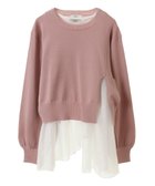 【アースミュージックアンドエコロジー/earth music&ecology】のSET2点サイドスリットニット+フレアタンク 人気、トレンドファッション・服の通販 founy(ファニー) ファッション Fashion レディースファッション Fashion for Women トップス・カットソー Cut & Sew Tops ニット Knit Tops & Sweaters おすすめ Recommended / Our Picks スリット Slit, Slit Detail セーター Sweater, Knitwear タンク Tank Top, Sleeveless Top バルーン Balloon, Balloon Silhouette フェミニン Feminine, Girly フォルム Silhouette, Form フレア Flare, Flared ポケット Pocket, Pocket Detail 夏 Summer 春 Spring S/S・春夏 SS, Spring/Summer, Warm Season thumbnail Pink|ID: prp329100004669289 ipo3291000000033761239