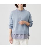 【ジェイ プレス/J.PRESS】の【洗える】DRY COMFORT ニット ブルー系|ID: prp329100004669293 ipo3291000000033761252