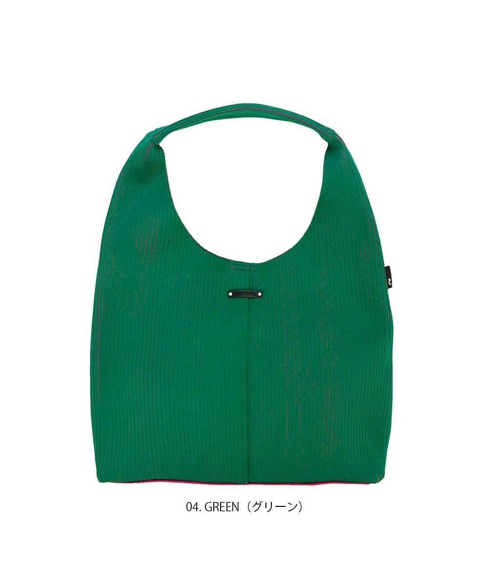 【ルートート/ROOTOTE】の1061【ラメ糸ミックス-A4収納】LT.ラウンド.グリンプス.ニット-A インテリア・キッズ・メンズ・レディースファッション・服の通販 founy(ファニー) 　ファッション　Fashion　レディースファッション　Fashion for Women　トップス・カットソー　Cut & Sew Tops　ニット　Knit Tops & Sweaters　カメラ　Camera Accessories　ポケット　Pocket, Pocket Detail　マグネット　Magnet, Magnetic Closure　ミックス　Mix, Mixed Style　ラウンド　Round, Round Neck　新作・新入荷　New Arrivals / New In　04:グリーン|ID: prp329100004669309 ipo3291000000033761309