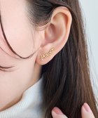 【フィービィー/phoebe】のラッキーレターピアス イヤリング(パワー)/片耳 ゴールド|ID: prp329100004669346 ipo3291000000033761438