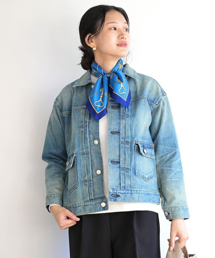 【サキュウ/caqu】の【洗える/ストレッチ】modern jacket type 2nd. デニムジャケット USED WASH インテリア・キッズ・メンズ・レディースファッション・服の通販 founy(ファニー) https://founy.com/ ファッション Fashion レディースファッション Fashion for Women アウター Coat / Outerwear Collection レディースジャケット・軽アウター Jackets デニムジャケット / カジュアルアウター Denim Jackets インディゴ Indigo Denim ヴィンテージ Vintage Style 洗える Machine Washable ジャケット Jacket, Outerwear ジーンズ Jeans, Denim Pants ストレッチ Stretch, Stretchy Fabric センター Center, Center Line デニム Denim, Jeans Material プリーツ Pleats, Pleated モダン Modern, Contemporary リラックス Relax, Relaxed Fit レギュラー Regular, Standard Fit ワーク Workwear, Utility Style A/W・秋冬 Autumn/Winter S/S・春夏 SS, Spring/Summer, Warm Season 夏 Summer |ID: prp329100004669372 ipo3291000000033761534