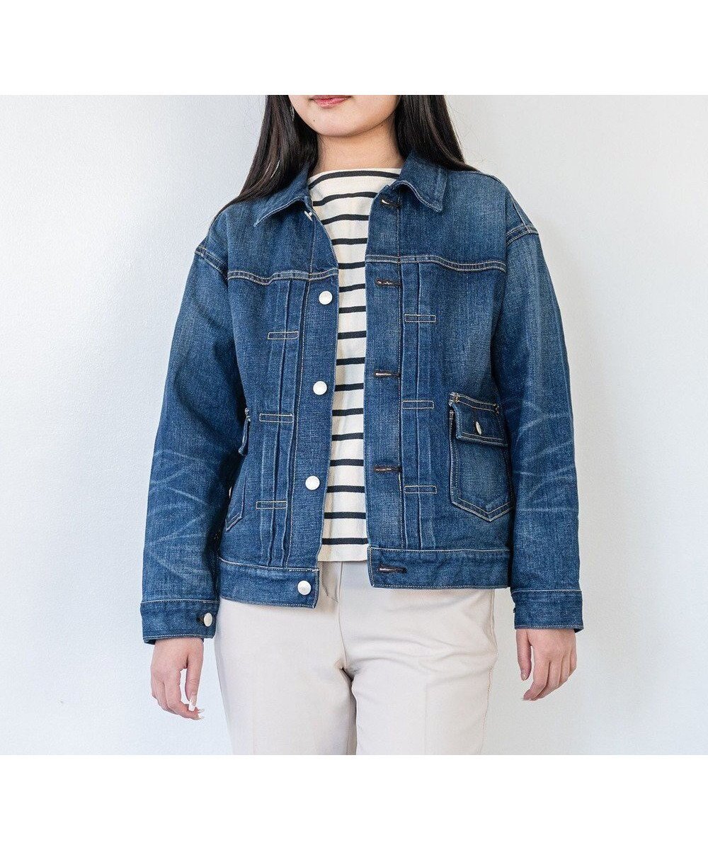【サキュウ/caqu】のmodern jacket type 2nd. デニムジャケット USED WASH インテリア・キッズ・メンズ・レディースファッション・服の通販 founy(ファニー) ファッション Fashion レディースファッション Fashion for Women アウター Coat / Outerwear Collection レディースジャケット・軽アウター Jackets デニムジャケット / カジュアルアウター Denim Jackets インディゴ Indigo Denim ヴィンテージ Vintage Style ジャケット Jacket, Outerwear ジーンズ Jeans, Denim Pants ストレッチ Stretch, Stretchy Fabric センター Center, Center Line デニム Denim, Jeans Material プリーツ Pleats, Pleated モダン Modern, Contemporary リラックス Relax, Relaxed Fit レギュラー Regular, Standard Fit ワーク Workwear, Utility Style A/W・秋冬 Autumn/Winter S/S・春夏 SS, Spring/Summer, Warm Season 夏 Summer 1year|ID: prp329100004669372 ipo3291000000033761536