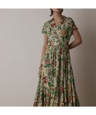 【グレース コンチネンタル/GRACE CONTINENTAL】のアンティークフラワープリントワンピース 人気、トレンドファッション・服の通販 founy(ファニー) ファッション Fashion レディースファッション Fashion for Women ワンピース Dresses アンティーク Antique-Inspired エレガント 上品 Elegant カシュクール Wrap Design シャーリング Shirring, Ruched ドレープ Drape, Draping Fabric 夏 Summer 春 Spring S/S・春夏 SS, Spring/Summer, Warm Season thumbnail ベージュ|ID: prp329100004669385 ipo3291000000033761578