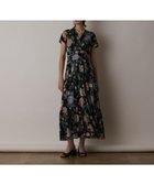 【グレース コンチネンタル/GRACE CONTINENTAL】のアンティークフラワープリントワンピース 人気、トレンドファッション・服の通販 founy(ファニー) ファッション Fashion レディースファッション Fashion for Women ワンピース Dresses アンティーク Antique-Inspired エレガント 上品 Elegant カシュクール Wrap Design シャーリング Shirring, Ruched ドレープ Drape, Draping Fabric 夏 Summer 春 Spring S/S・春夏 SS, Spring/Summer, Warm Season thumbnail ブラック|ID: prp329100004669385 ipo3291000000033761579