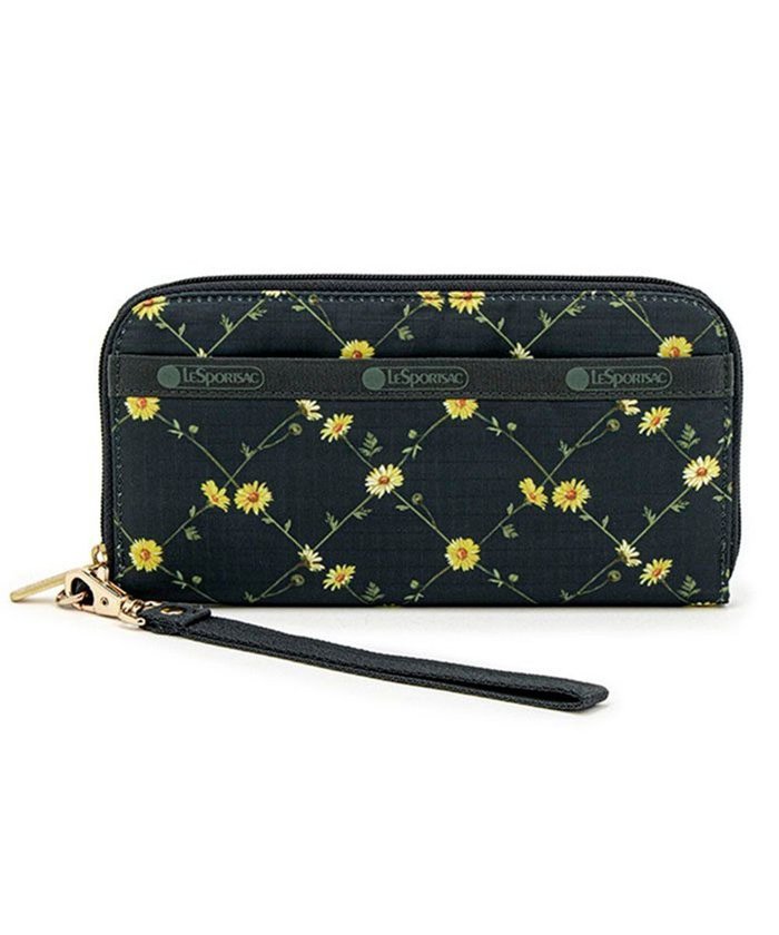 【レスポートサック/LeSportsac】のTECH WALLET WRISTLET/デイジークロスグリーン インテリア・キッズ・メンズ・レディースファッション・服の通販 founy(ファニー) https://founy.com/ ファッション Fashion レディースファッション Fashion for Women ミニ財布・二つ折り財布 Wallets & Card Cases ウォレット Wallet フラワー Flower, Floral プリント Print, Printed Pattern ポケット Pocket, Pocket Detail ラウンド Round, Round Neck 旅行 Travel 財布 Wallet, Purse |ID: prp329100004669400 ipo3291000000033761615