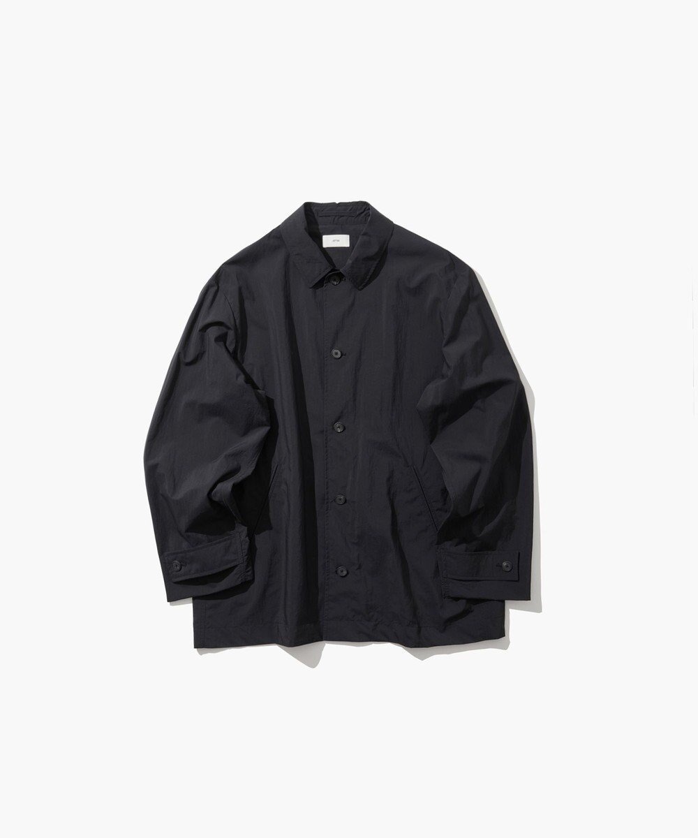 【エイトン/ATON】のTRAVEL NYLON カバーオール - UNISEX インテリア・キッズ・メンズ・レディースファッション・服の通販 founy(ファニー) 　ファッション　Fashion　レディースファッション　Fashion for Women　アウター　Coat / Outerwear Collection　レディースジャケット・軽アウター　Jackets　春　Spring　コンパクト　Compact, Small Size　軽量　Lightweight, Ultra Light　ジャケット　Jacket, Outerwear　タフタ　Taffeta, Structured Fabric　ハーフ　Half, Half-Length　ブルゾン　Blouson, Bomber Jacket　ポケット　Pocket, Pocket Detail　ユニセックス　Unisex, Genderless　S/S・春夏　SS, Spring/Summer, Warm Season　夏　Summer　旅行　Travel　BLACK|ID: prp329100004669410 ipo3291000000033761639