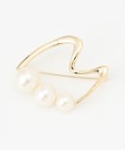 【アイシービー/iCB】のパールラインブローチ 人気、トレンドファッション・服の通販 founy(ファニー) ファッション Fashion レディースファッション Fashion for Women おすすめ Recommended / Our Picks アクセサリー Fashion Accessories セレモニー Ceremony パール Pearl, Pearl Accent ブローチ Brooch, Pin Brooch メタル Metal, Metal Parts エレガント 上品 Elegant thumbnail ゴールド系|ID: prp329100004669449 ipo3291000000033761784
