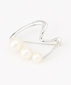 【アイシービー/iCB】のパールラインブローチ 人気、トレンドファッション・服の通販 founy(ファニー) ファッション Fashion レディースファッション Fashion for Women おすすめ Recommended / Our Picks アクセサリー Fashion Accessories セレモニー Ceremony パール Pearl, Pearl Accent ブローチ Brooch, Pin Brooch メタル Metal, Metal Parts エレガント 上品 Elegant thumbnail シルバー系|ID: prp329100004669449 ipo3291000000033761785