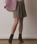 【グレース コンチネンタル/GRACE CONTINENTAL】のリネンライクショートパンツ ベージュ|ID: prp329100004669455 ipo3291000000033761804