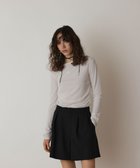 【グレース コンチネンタル/GRACE CONTINENTAL】のリネンライクショートパンツ ブラック|ID: prp329100004669455 ipo3291000000033761805