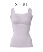 【ブラデリス ニューヨーク/BRADELIS New York】の【Yukine inc. / ブラデリス】ゆきねえとろりソフトシルク混ブラキャミ25 着心地重視 ノンワイヤー 補正下着 カップ付き ブラトップ ラベンダーグレー|ID: prp329100004669486 ipo3291000000035713433