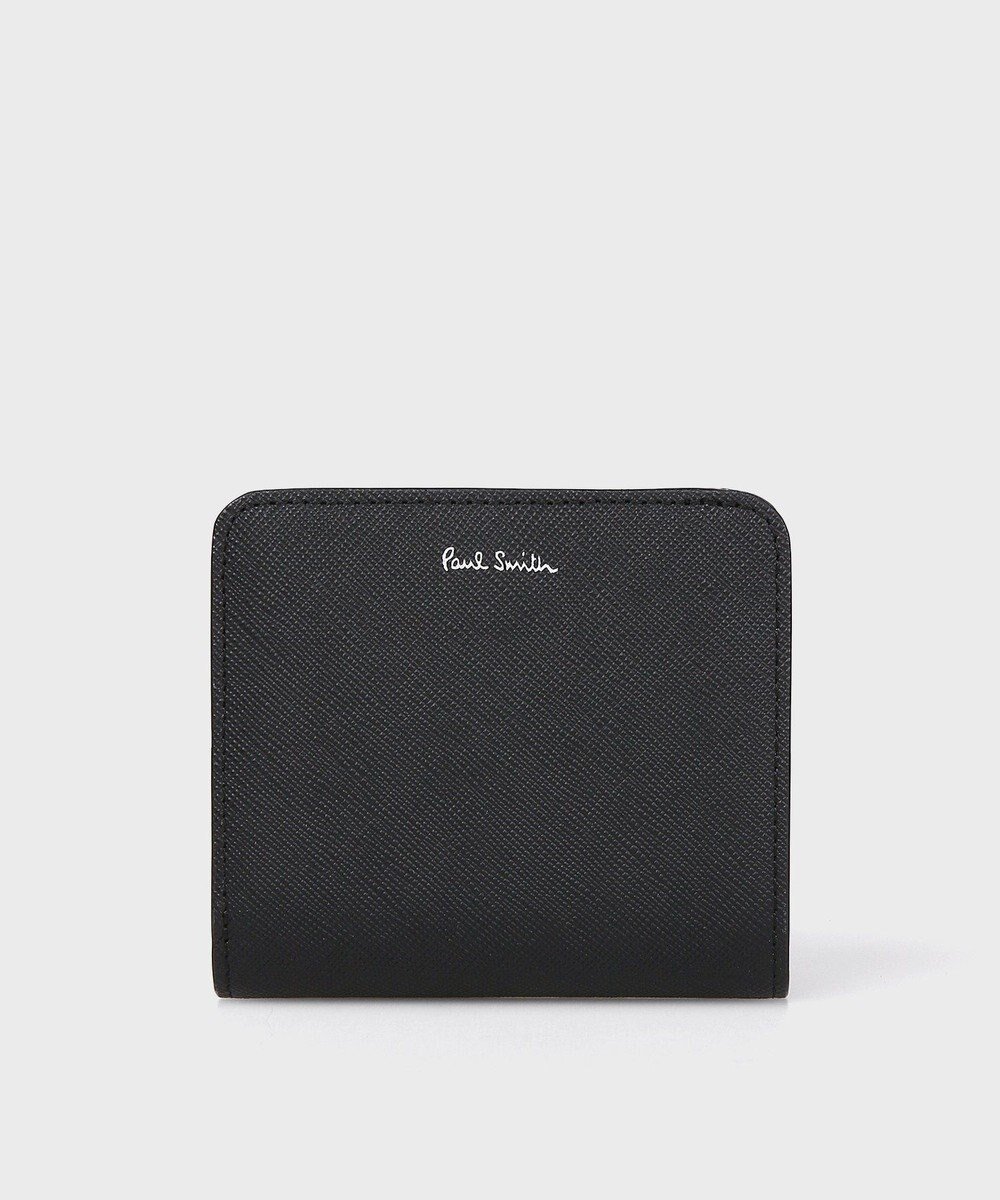 【ポール スミス/Paul Smith】のスワールプラー 2つ折り財布 インテリア・キッズ・メンズ・レディースファッション・服の通販 founy(ファニー) 　ファッション　Fashion　レディースファッション　Fashion for Women　ミニ財布・二つ折り財布　Wallets & Card Cases　シルバー　Silver, Metallic Silver　フェミニン　Feminine, Girly　フロント　Front, Front Design　メタル　Metal, Metal Parts　エレガント 上品　Elegant　財布　Wallet, Purse　ブラック|ID: prp329100004669508 ipo3291000000033761967