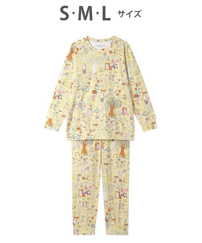 【ツモリチサト スリープ/tsumori chisato SLEEP】のツモリチサト パジャマ 長袖 長ズボン 綿100%(本体) UDX533 /ワコール インテリア・キッズ・メンズ・レディースファッション・服の通販 founy(ファニー) https://founy.com/ ファッション Fashion レディースファッション Fashion for Women トップス・カットソー Cut & Sew Tops パジャマ Pajamas, Sleepwear ボトム Bottoms, Lower Wear 長袖 Long Sleeve, Full Sleeve |ID: prp329100004669510 ipo3291000000033761971