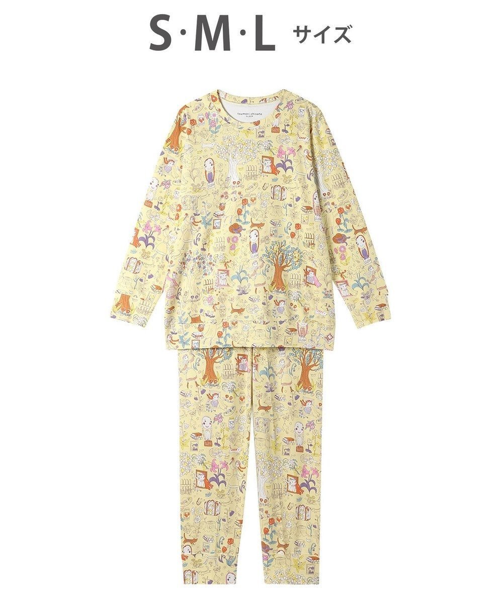 【ツモリチサト スリープ/tsumori chisato SLEEP】のツモリチサト パジャマ 長袖 長ズボン 綿100%(本体) UDX533 /ワコール 人気、トレンドファッション・服の通販 founy(ファニー) 　ファッション　Fashion　レディースファッション　Fashion for Women　トップス・カットソー　Cut & Sew Tops　パジャマ　Pajamas, Sleepwear　ボトム　Bottoms, Lower Wear　長袖　Long Sleeve, Full Sleeve　 other-1|ID: prp329100004669510 ipo3291000000033761971
