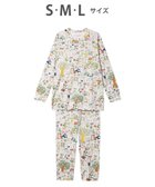 【ツモリチサト スリープ/tsumori chisato SLEEP】のツモリチサト パジャマ 長袖 長ズボン 綿100%(本体) UDX533 /ワコール アイボリー|ID: prp329100004669510 ipo3291000000035668073