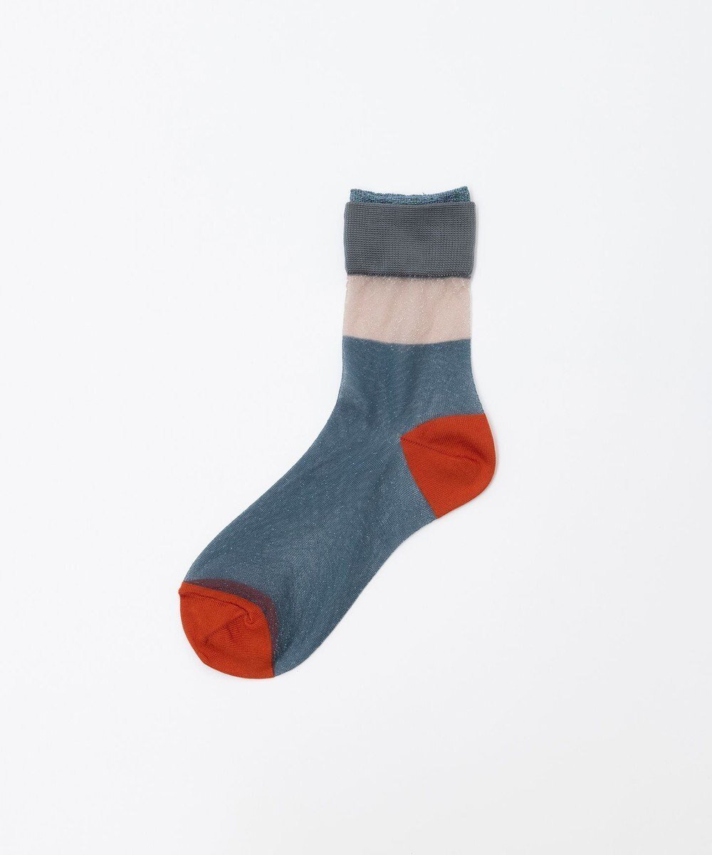 【トリコテ/Tricote】のレイヤー ラメ シアーソックス インテリア・キッズ・メンズ・レディースファッション・服の通販 founy(ファニー) ファッション Fashion レディースファッション Fashion for Women ソックス&靴下 Socks & Hosiery レッグウェア・ストッキング Legwear & Hosiery おすすめ Recommended / Our Picks サンダル Sandals, Summer Shoes シアー Sheer, See-Through シューズ Shoes, Footwear シンプル Simple, Minimal ソックス Socks, Hosiery タンブラー Tumbler, Travel Mug ボーダー Border, Stripe 39NAVY|ID: prp329100004669511 ipo3291000000033761976