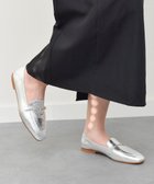 【インター ショシュール/INTER-CHAUSSURES】の【FABIO RUSCONI】バブーシュビットローファー シルバー|ID: prp329100004669544 ipo3291000000033762091